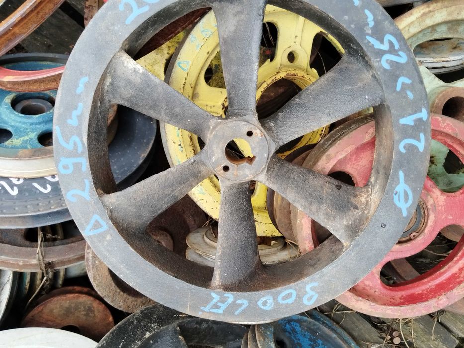 Fulie cu 2 curele de 17 mm