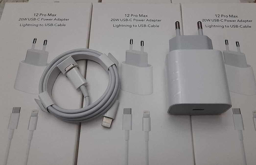 Set ncarcator fast 20w iPhone 14,13,12,11,X adaptor + cablu incarcare