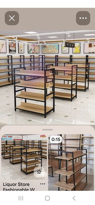 Изготовление стелажеи по размером с покраскои разборно сборныи с доста