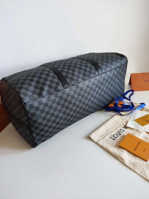 In stoc voiaj, geanta sport LV, piele 94-33
