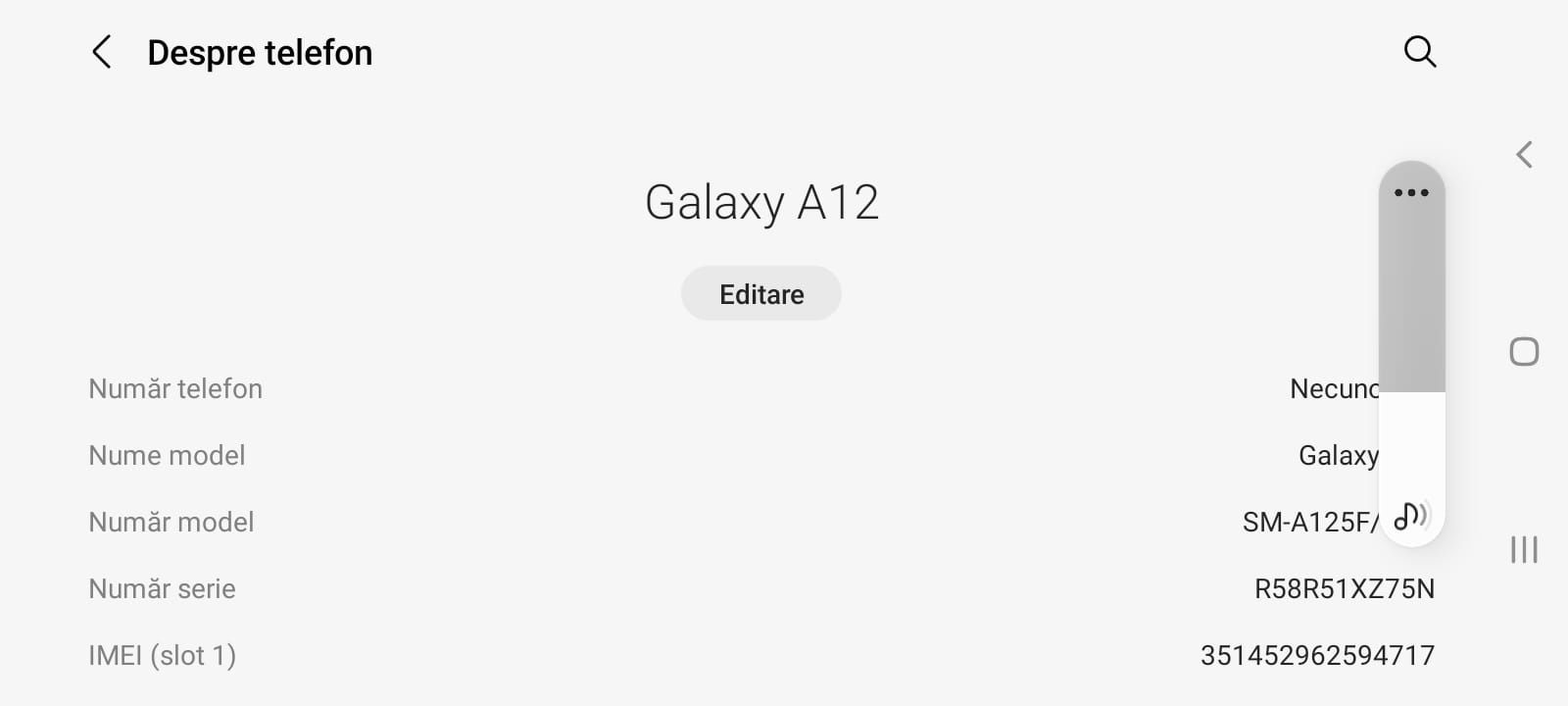 Smartphone Samsung A 12