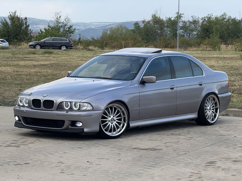 Bmw 540i V8 MANUAL ÎnActe ///MPachet fabrica ALCANTARA/Trapa/Perdeluta