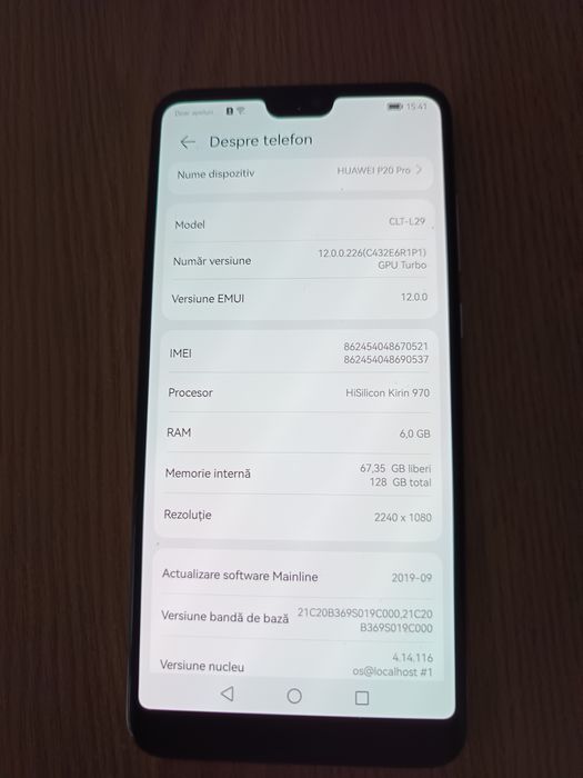 Urgent Telefon Huawei P20 Pro