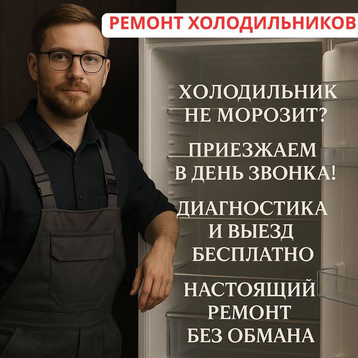 Ремонт холодильников и стиральных машин. Мастер, который действительно