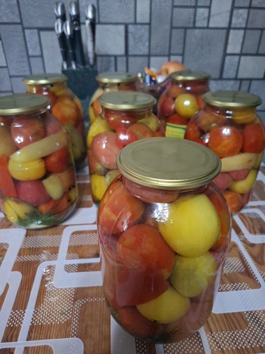 Продам помидоры со своего огорода этого года