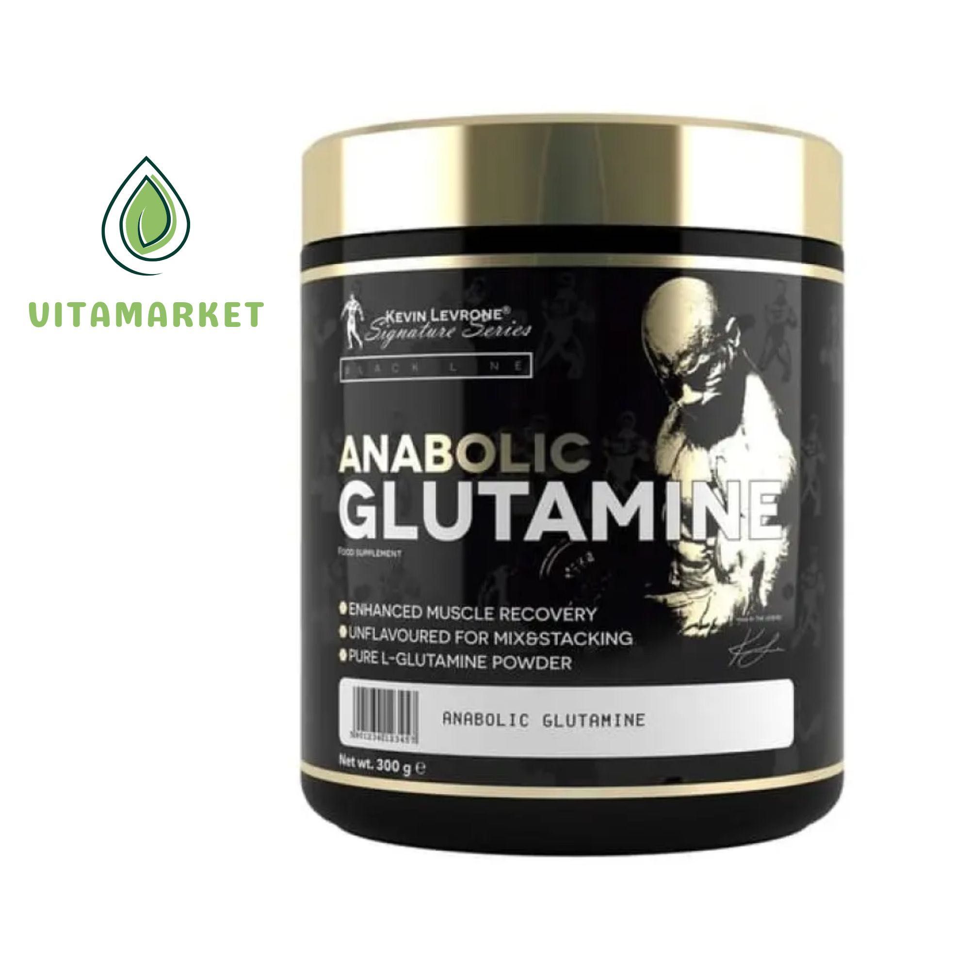 Аминокислота Kevin levrone anabolic glutamine 300g