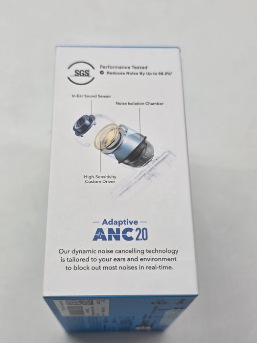 Casti Wireless Anker SoundCore Liberty 4 NC, ANC 2.0, Sunet Hi-Res, LD