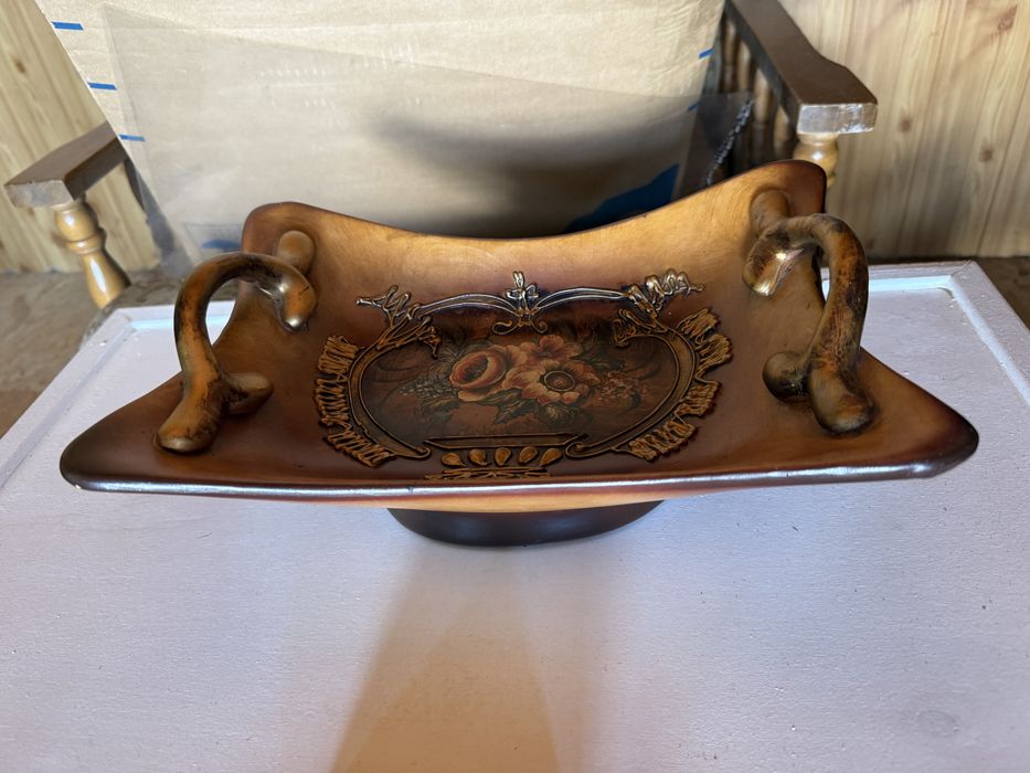 Platou vintage metalic