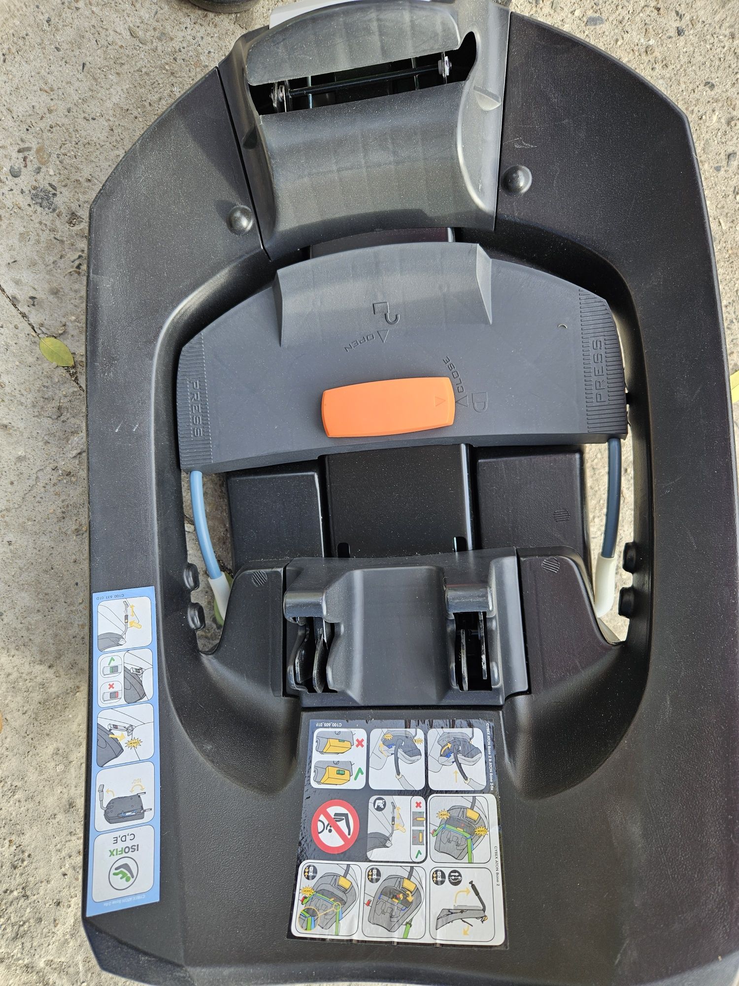 3 в 1 Cybex Gold - Aton M i-Size 0-13 кг + iso fix Aton 5 + adapters