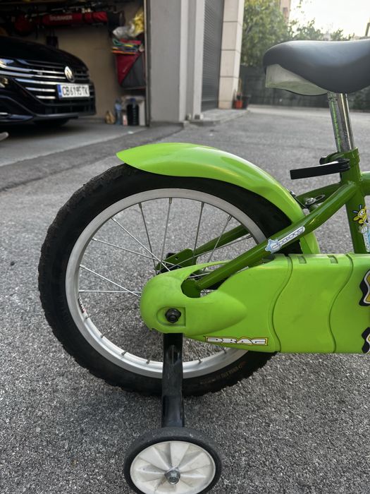 Детско колело Drag 16″ с помощни колела