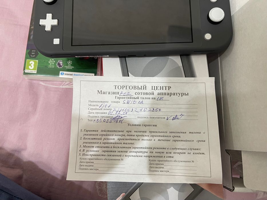 Nintendo switch lite