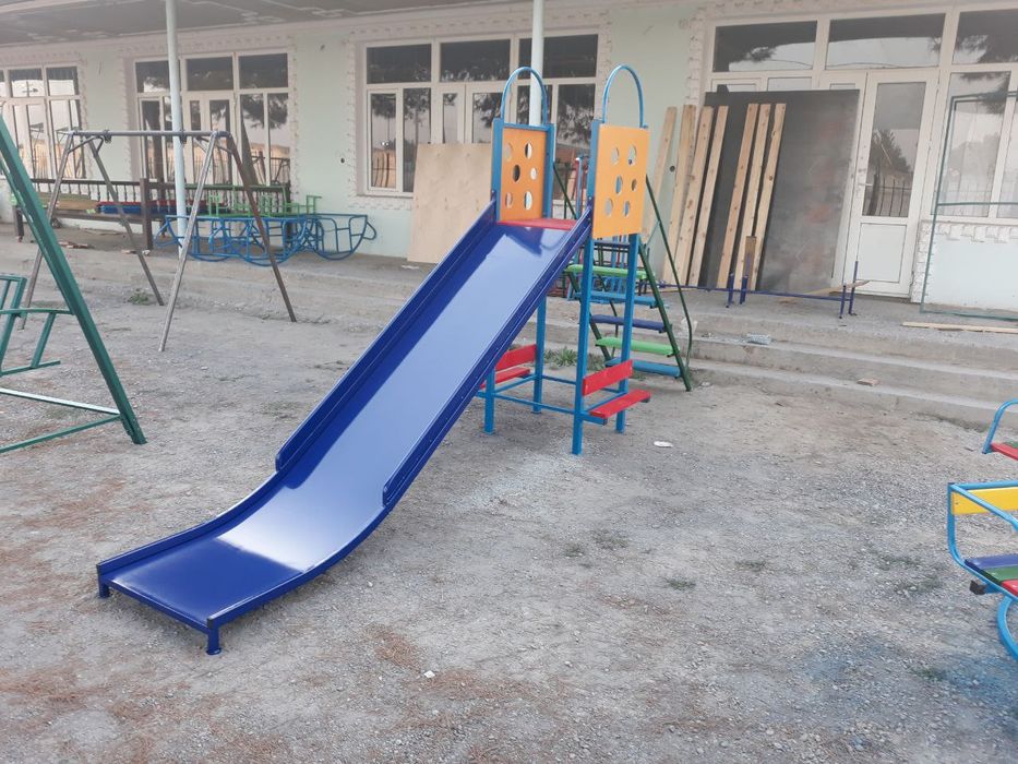 Болалар майдончаси воркаут качели карусел горка сифатли ва арзон