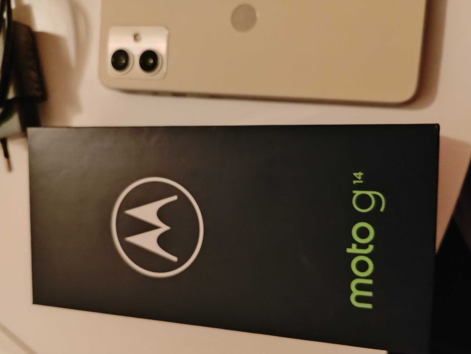 Moto G14, 128/4+4, нов, жълт