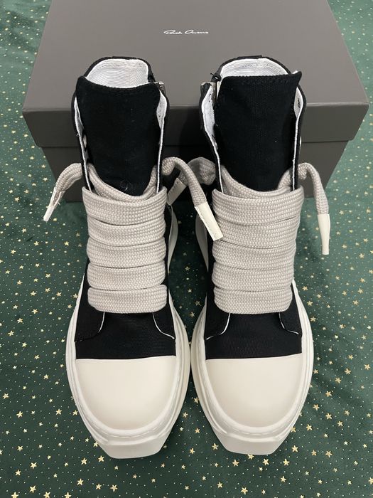 Rick Owens Abstract Jumbo Laces