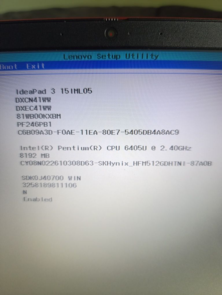 Lenovo idepad 3 бартер