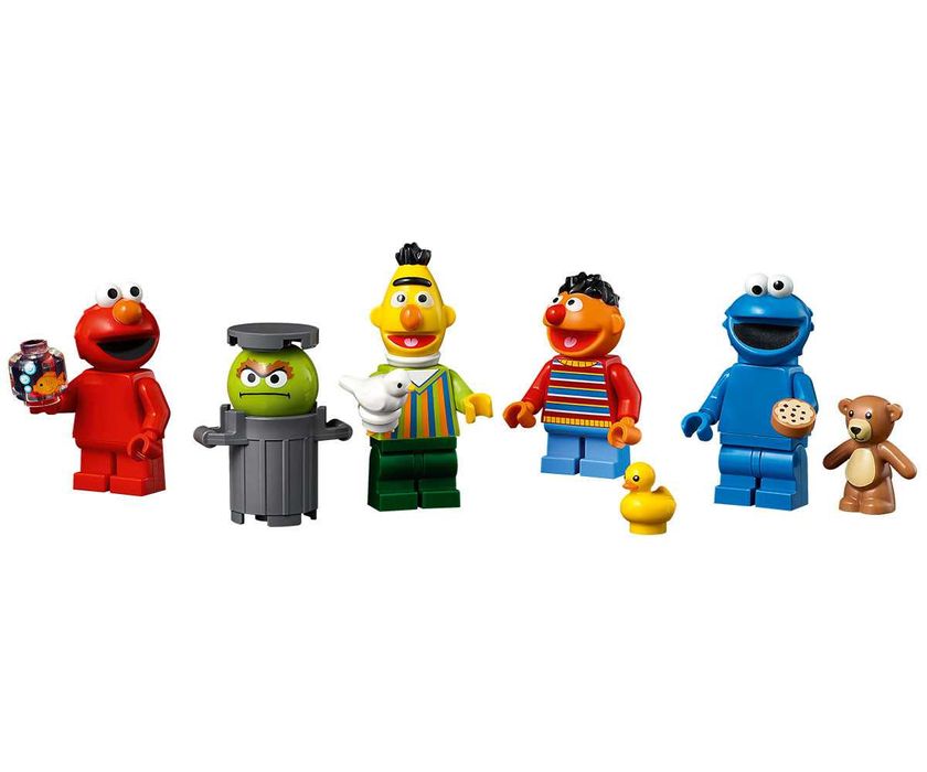 Употребявано LEGO Ideas 21324 - 123 Sesame Street