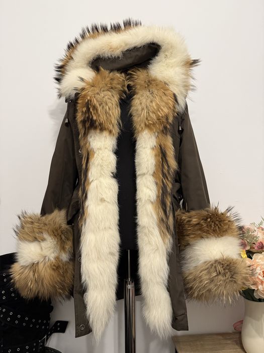 Parka blana naturala inalta calitate