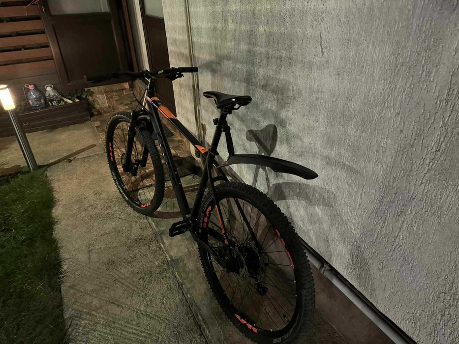 Bicicleta MTB Cross Fusion 29 Grey Orange Schimb boxe laptop diverse