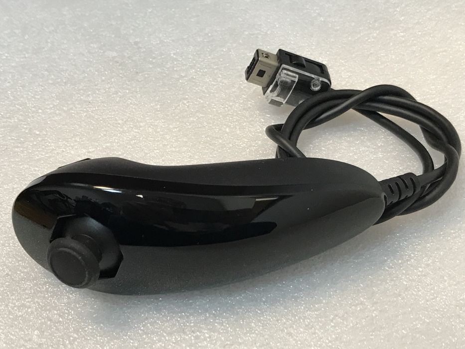 Remote accessory tip Nunchuk-Wii, culoare Neagra, original-Nintendo.