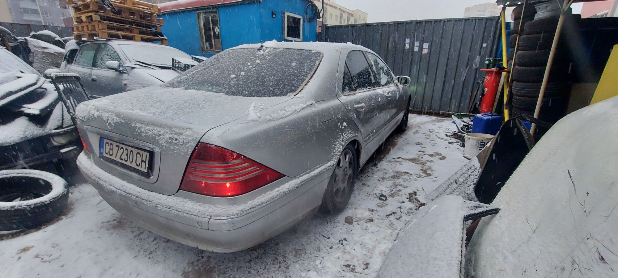 Mercedes S400 на части