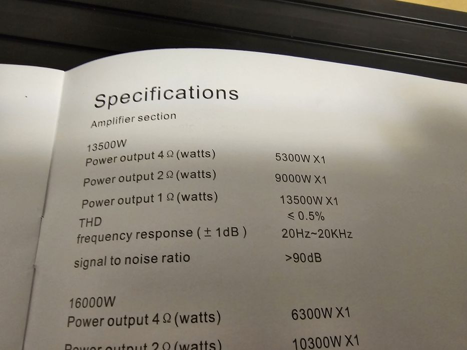 Statie amplificator auto Brazilian 13,5k