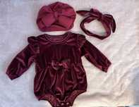 Set hainute Craciun fetita marime 62-68
