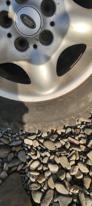 Set jante cu anvelope Land Rover