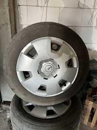 Jante tabla Opel 5x110 cu capace