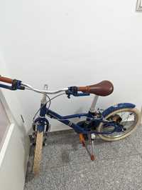 Bicicletă 16'' 900 City Aluminiu Albastru Copii