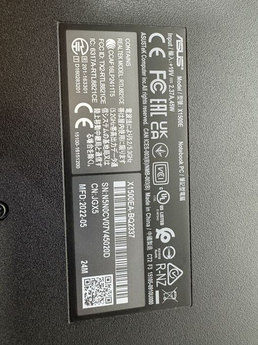 Laptop ASUS VivoBook 15