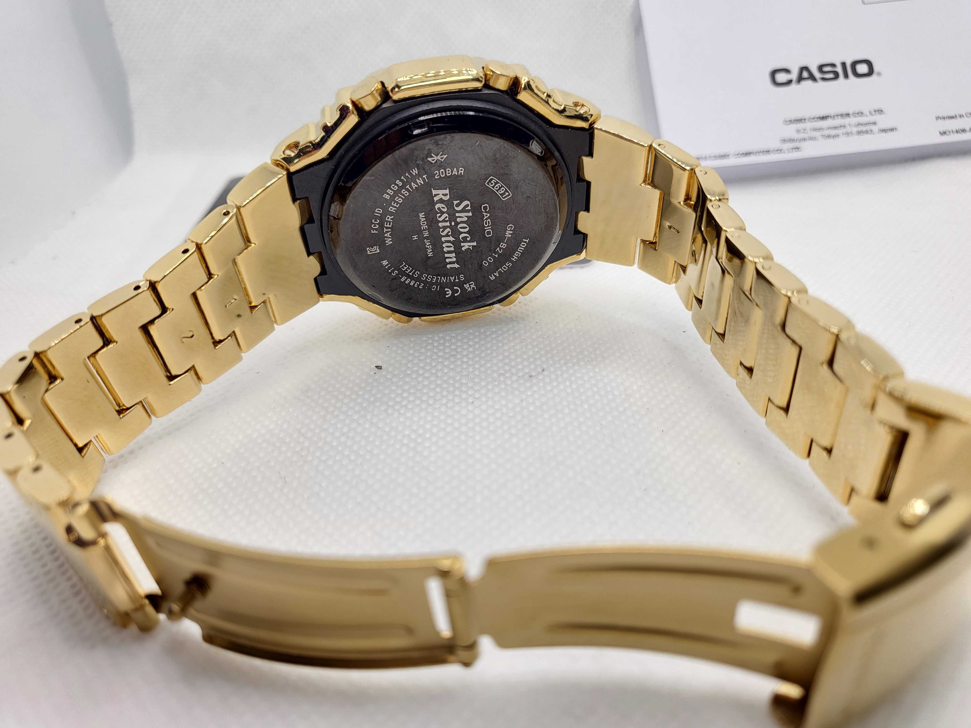 CEAS Sport Casio g shock gma 2100 . Full Gold, NOU, Garantie 2 ANI