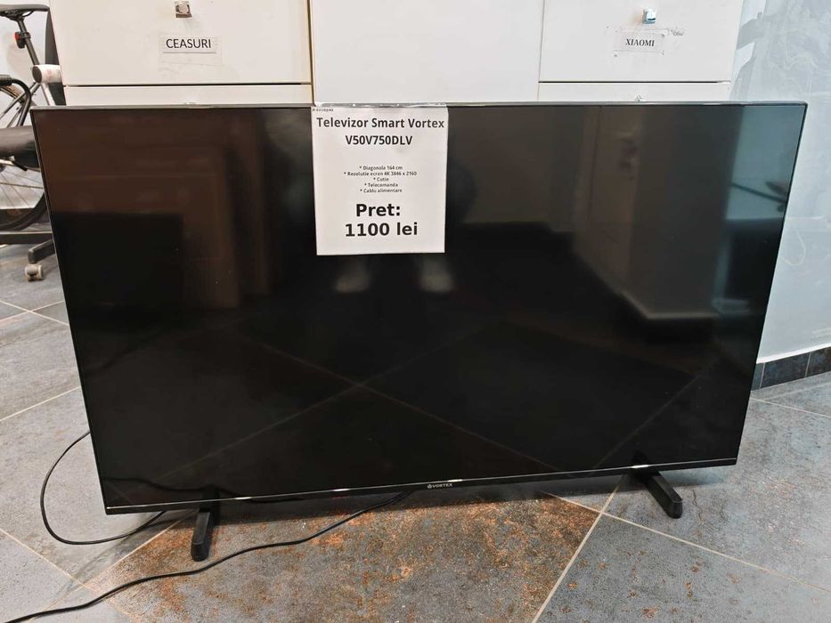 (Ag44 B6310) Smart TV Vortex V50V750DLV - Garantie 2 ani!