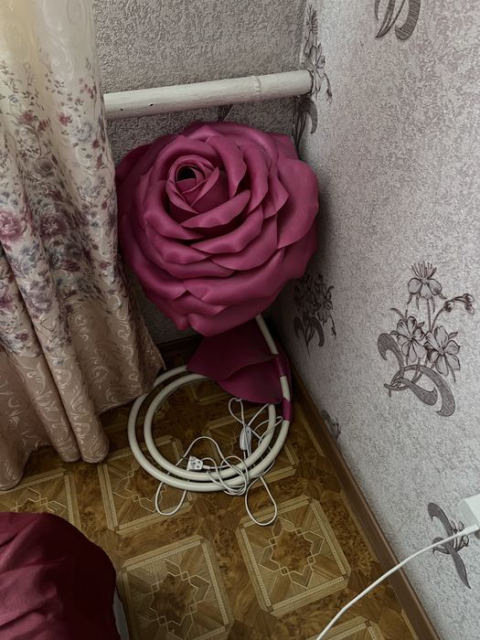Цветок подарок светильник