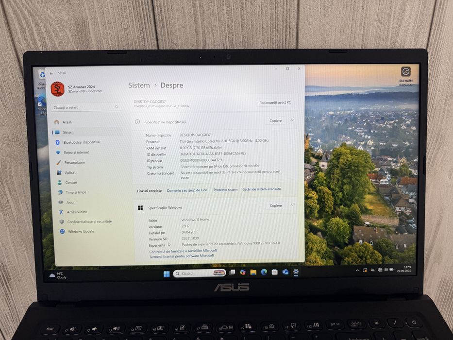 Laptop Asus Vivobook X515EA Amanet SZ Non Stop