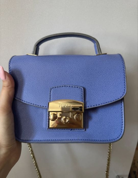 Geanta Furla Metropolis mov lavanda