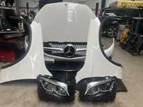 Mercedes GLC W253 челен удар/ капак/калници/броня/фарове/маска