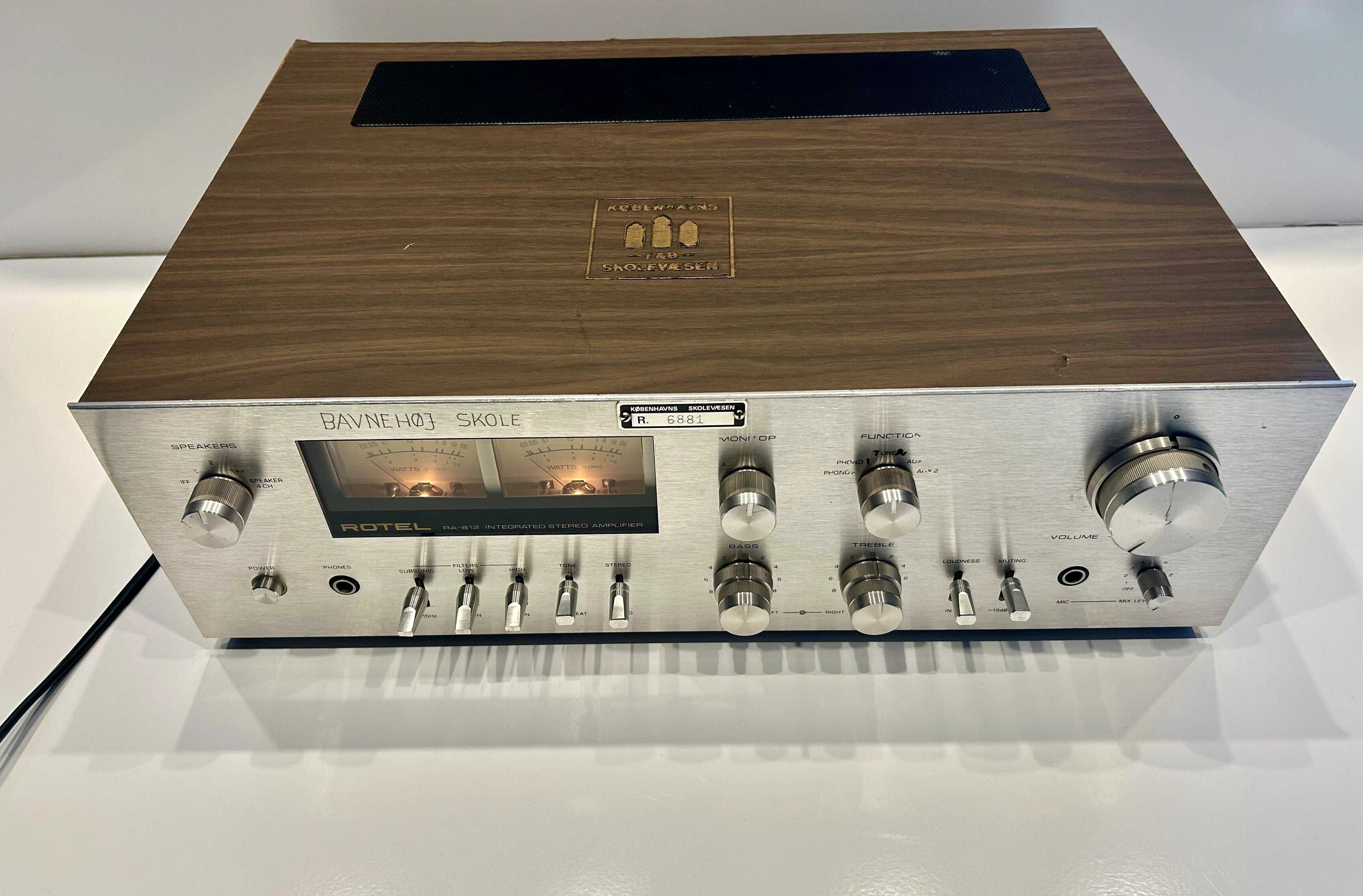 Amplificator Rotel RA-812 Vintage