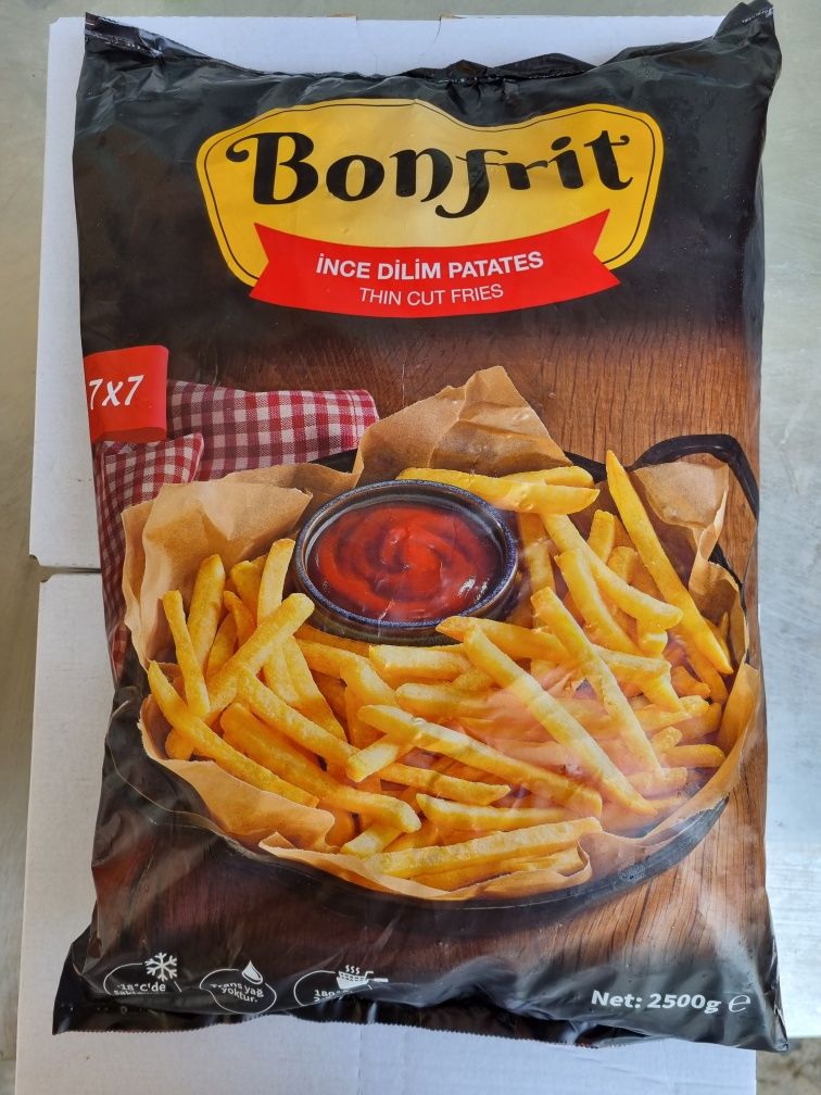 картофель фри fri 9*9, 7*7 Turkiya 
BONFRIT