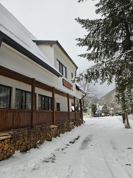 [REV ocupat) Cabana de inchiriat 18 pers-PISCINA si CIUBAR (acceptam C