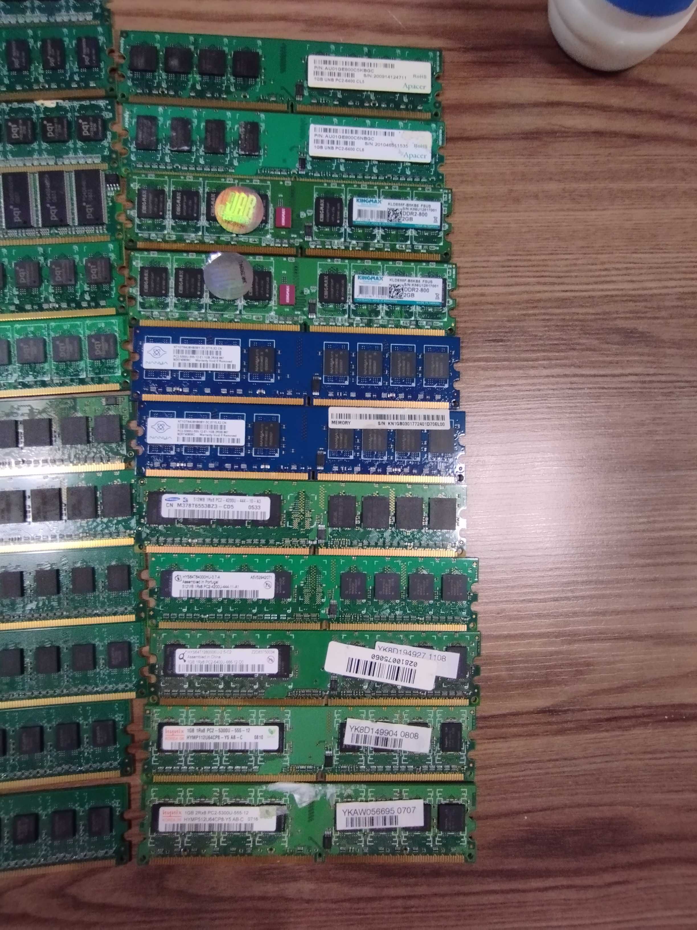 RAM памет 2gb 1gb 512mb DDR2