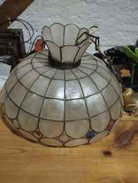 Стари лампи Nacar и желязо с керамика .