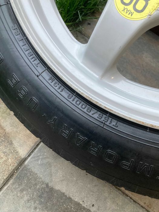 Roata Rezerva Slim BMW X5 155 90 R18