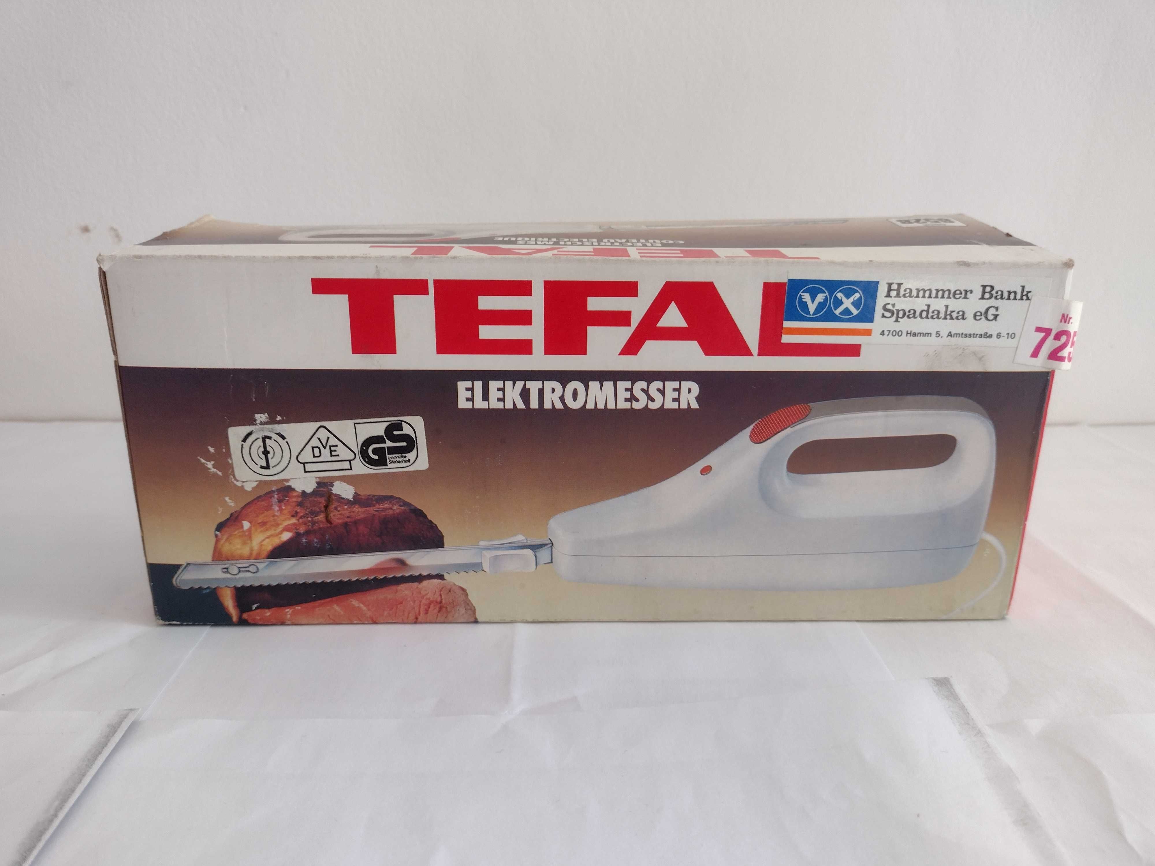 Електрически нож от 80-те Нов Tefal Vintage