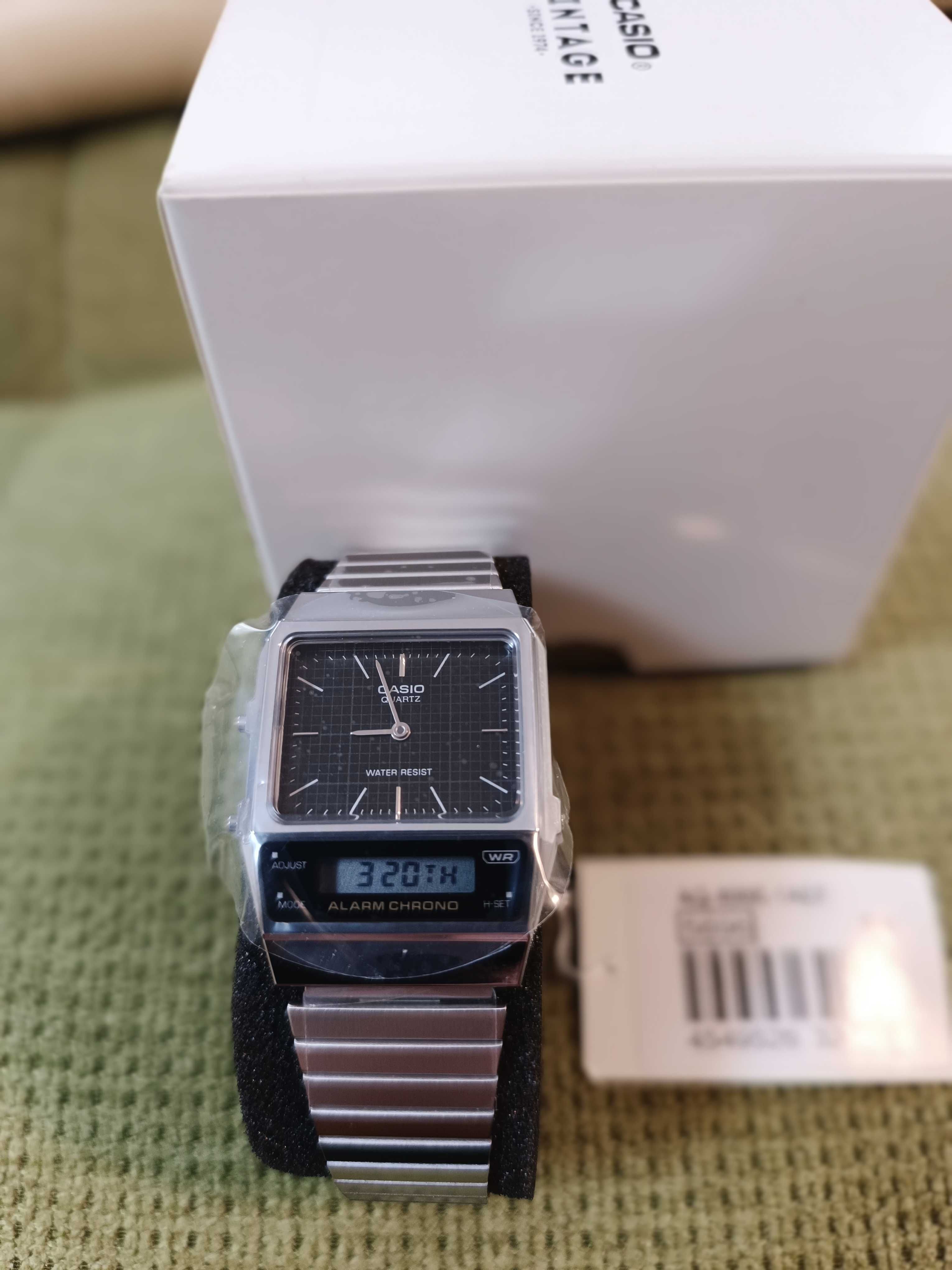НОВ часовник Casio AQ-800E-1AEF Vintage, Мъжки часовник