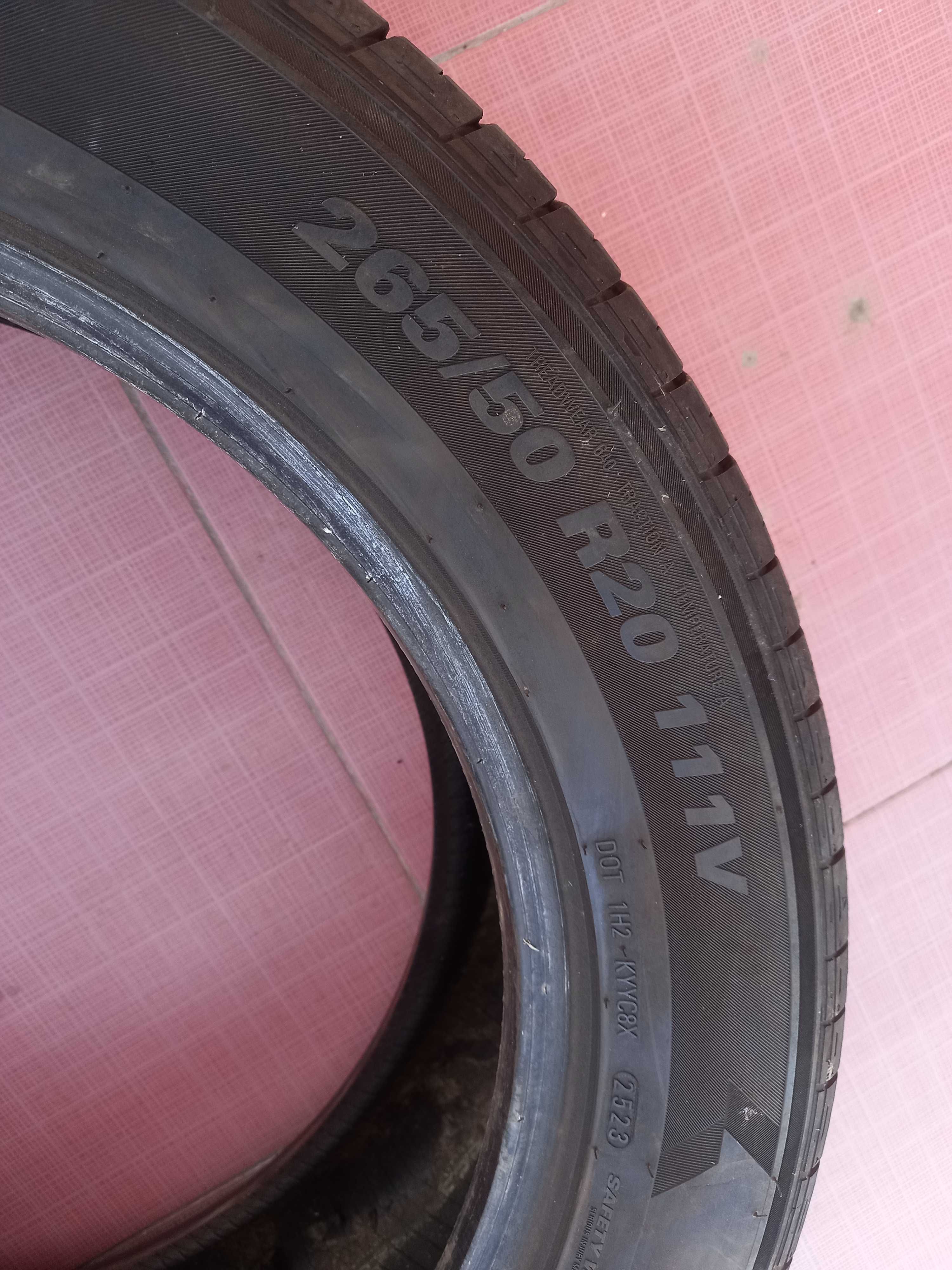 2 броя 265/50 R20 KUMHO CRUGEN DOT23