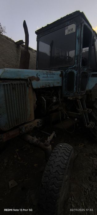 Ttz100 traktor hama joyi soz holda