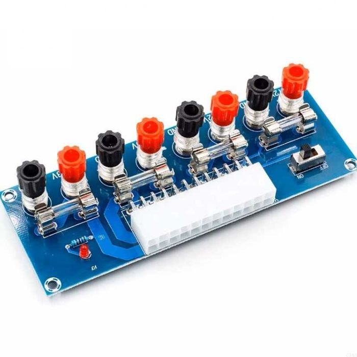 Adaptor cu patru iesiri pentru sursa ATX si sursa ATX