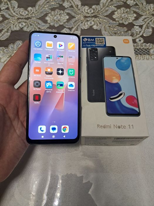 Xiaomi Redmi Note 11 4+4/64GB Blue Igravoy Karobka Sastayani Ideal Zor