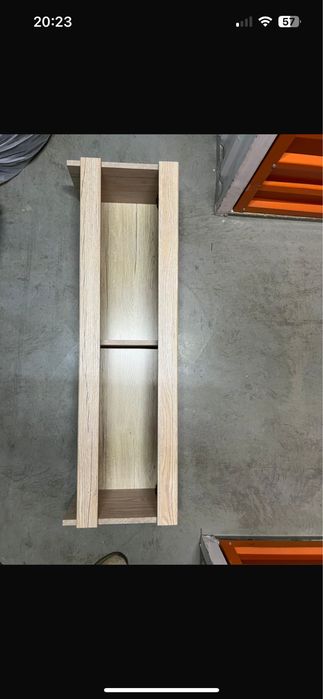 Полка навесная серия Вирджиния Евромебель