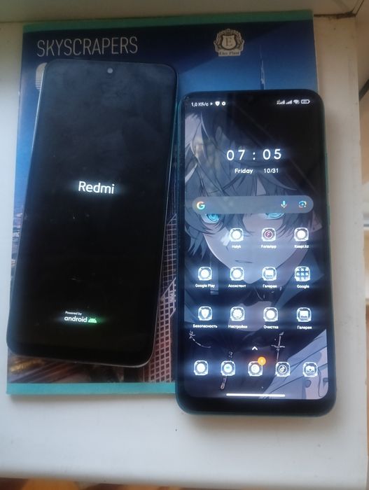 Продам 2 телефона редми нот 10s и редми 9А
